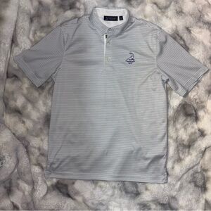 Pinehurst golf Men's Striped Polo Shirt Medium